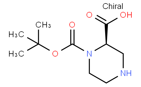 81724 - (2R)-1-[(2-methylpropan-2-yl)oxycarbonyl]piperazine-2-carboxylic acid | CAS 278788-60-6